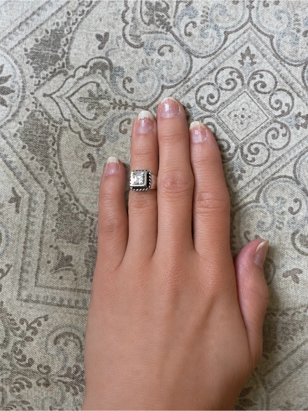 Silpada size 5, .925 Sterling Silver Elizabeth Ring R0836 - Picture 5 of 5